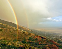 Rainbow over the Orient Mine